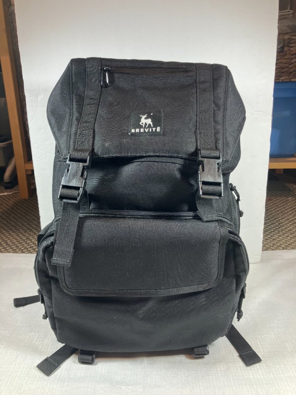 Brevite Photographer's Camera Backpack, Black, GUC